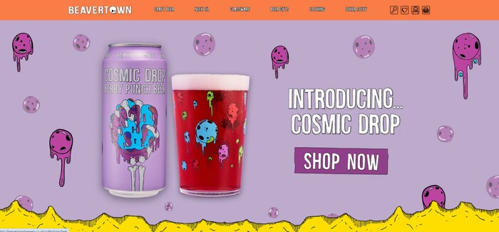 Beavertown Brewery homepage